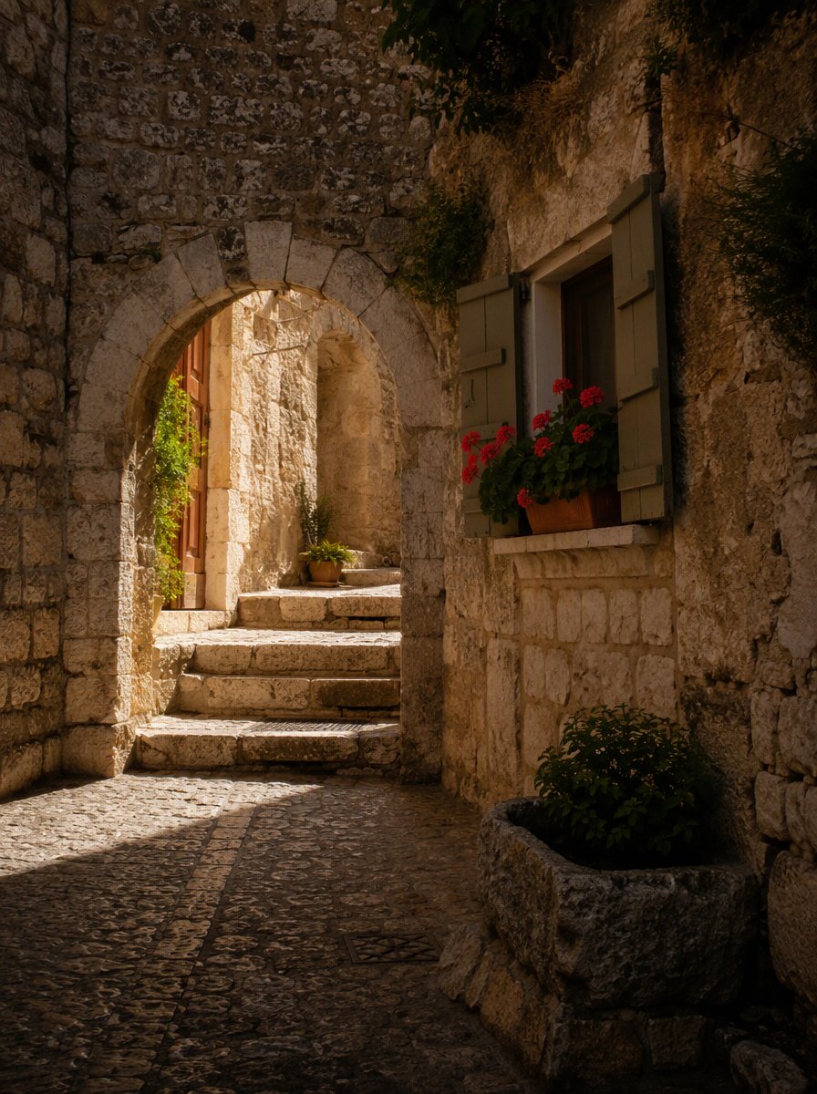 Villages Drawn in Stone