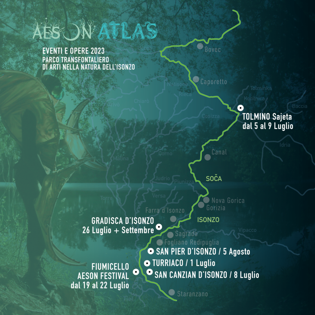 AESON ATLAS — Transborder park of art in nature along the Isonzo River