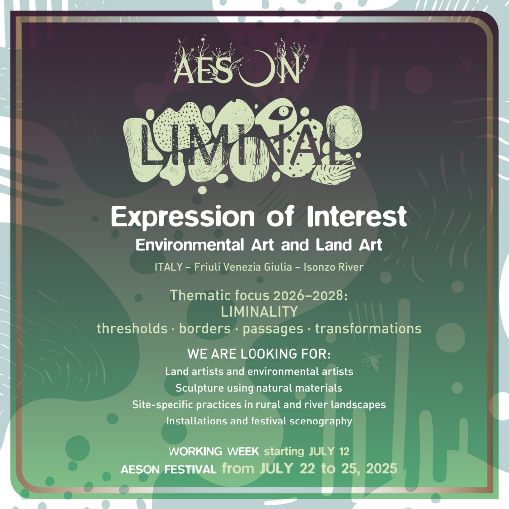 AESON 2026 open call for environmental and land art artists