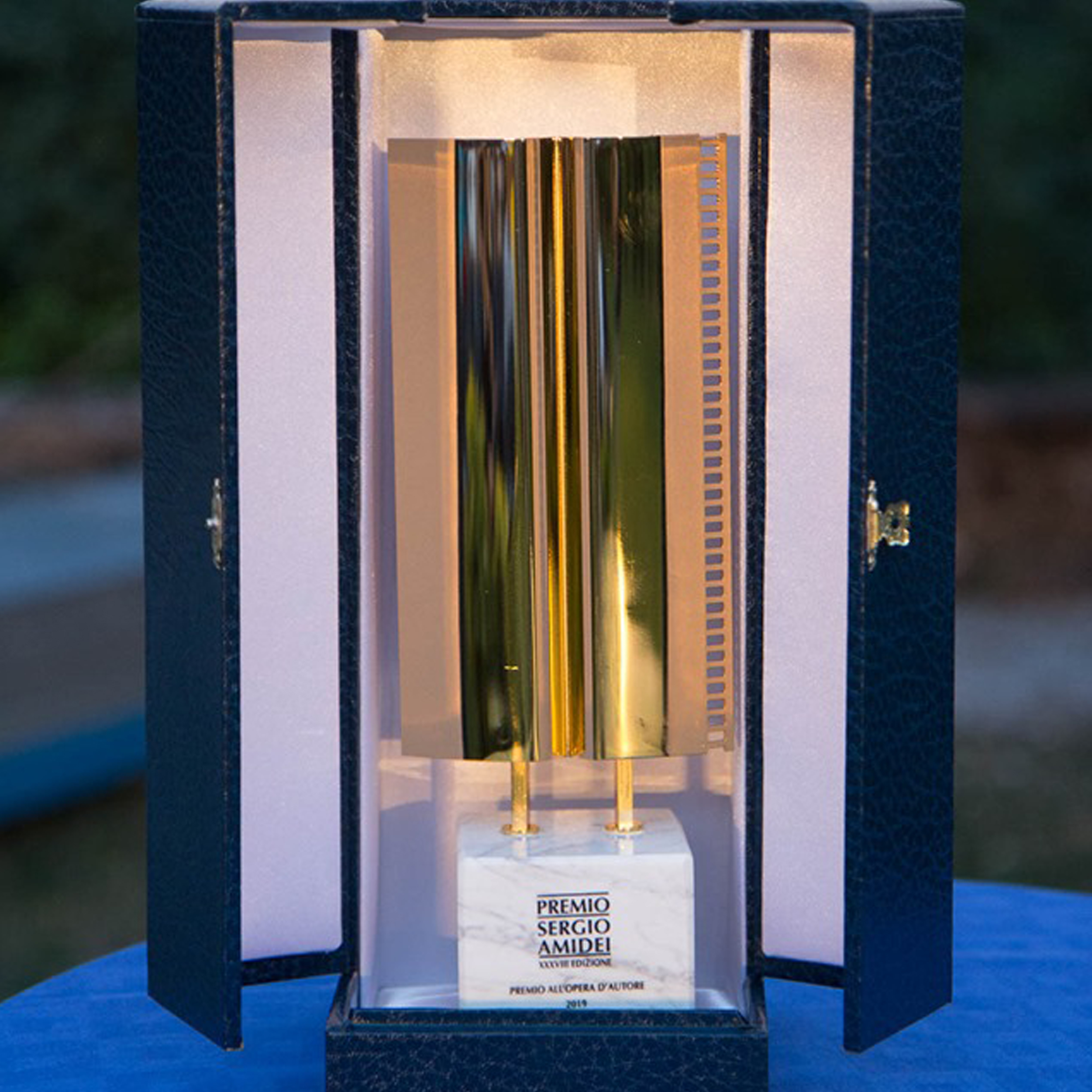 The Sergio Amidei Award trophy