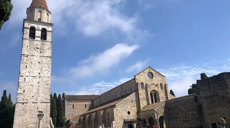 Basilica and bell tower of Aquileia