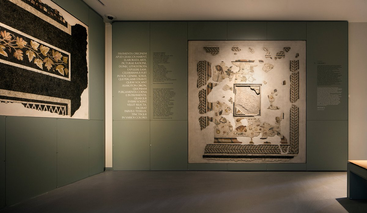 The National Archaeological Museum of Aquileia — recently refurbished galleries showcasing marble statues, frescoes, and mosaics