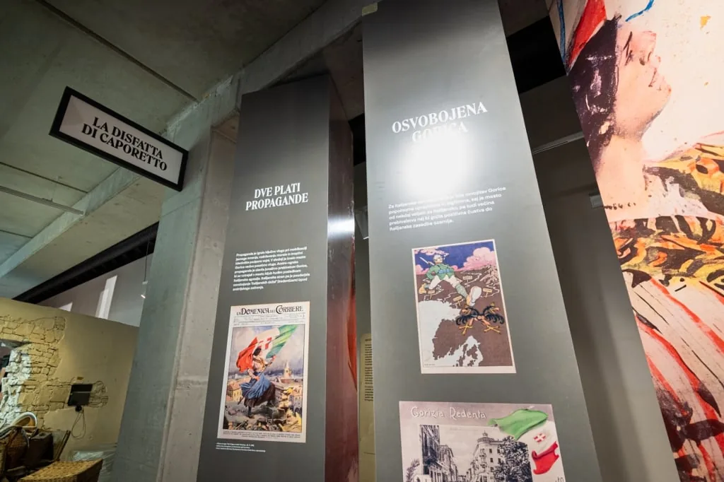 EPIC Exhibition detailed displays about border history
