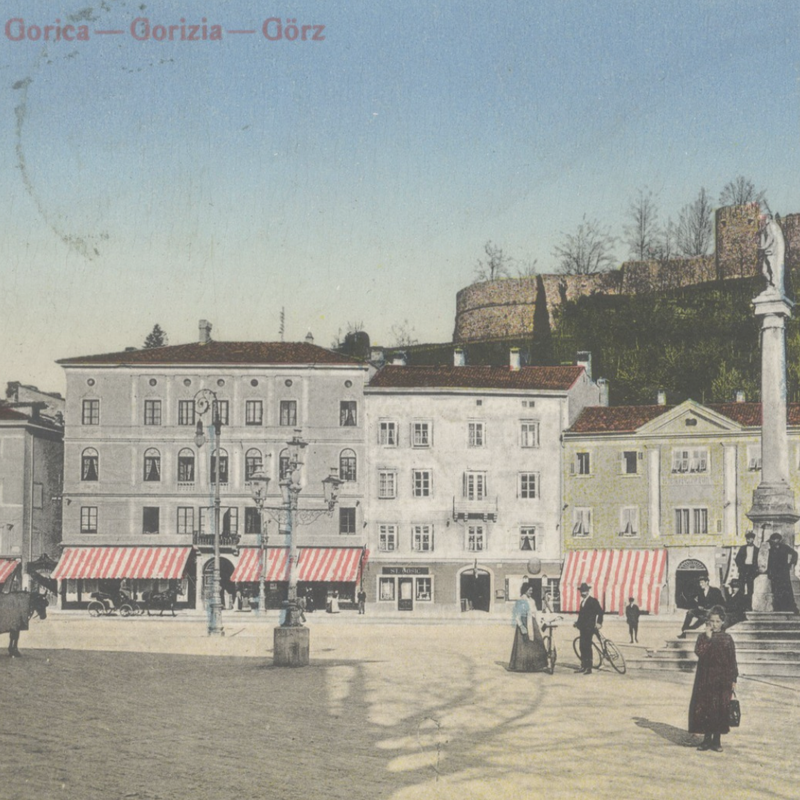 Historical Gorizia postcard