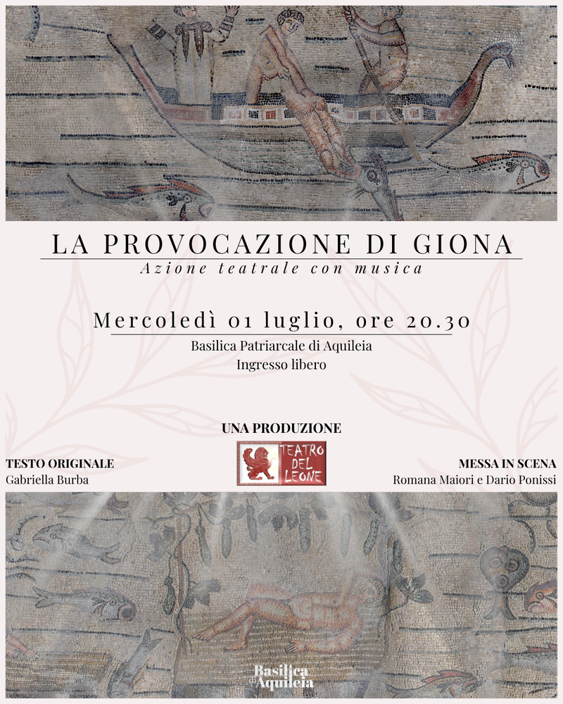 Jonah's Provocation, a show/concert in the Basilica