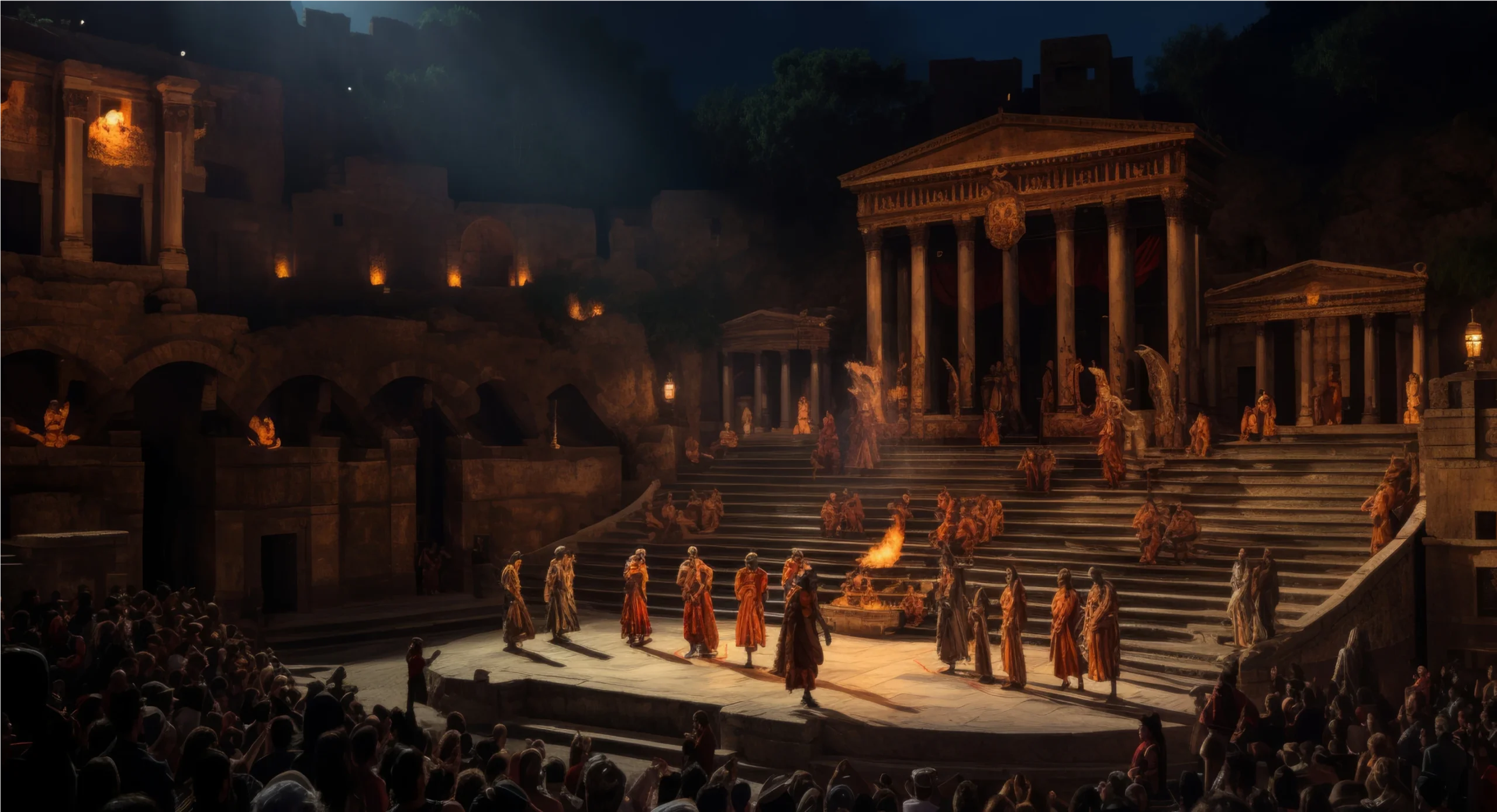 Ancient Greek theatre performance