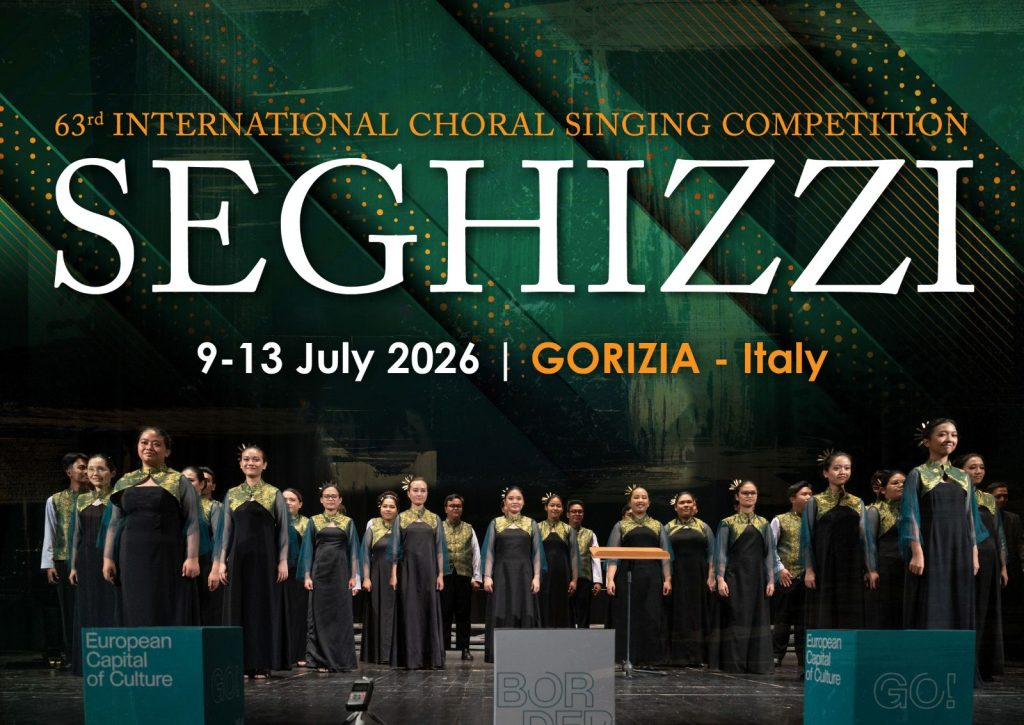 63rd Seghizzi International Choral Singing Competition - 9-13 July 2026, Gorizia, Italy