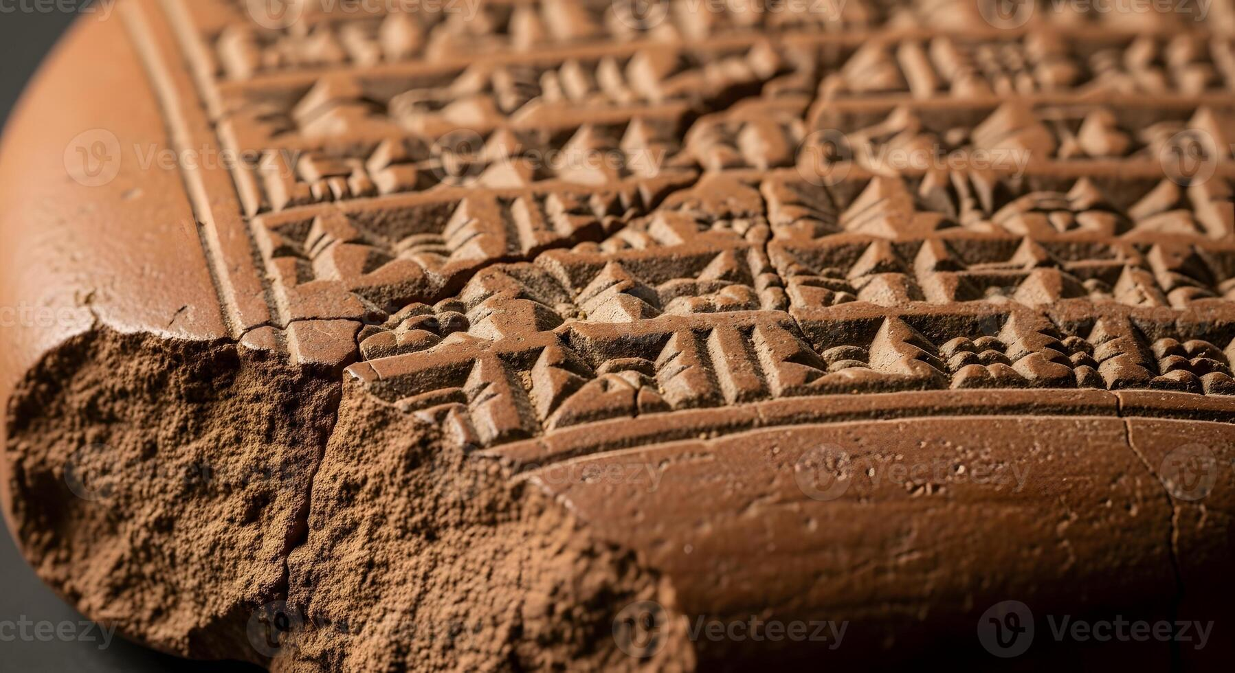 Ancient cuneiform tablet