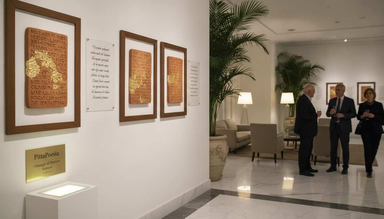PittaPoesia exhibition gallery
