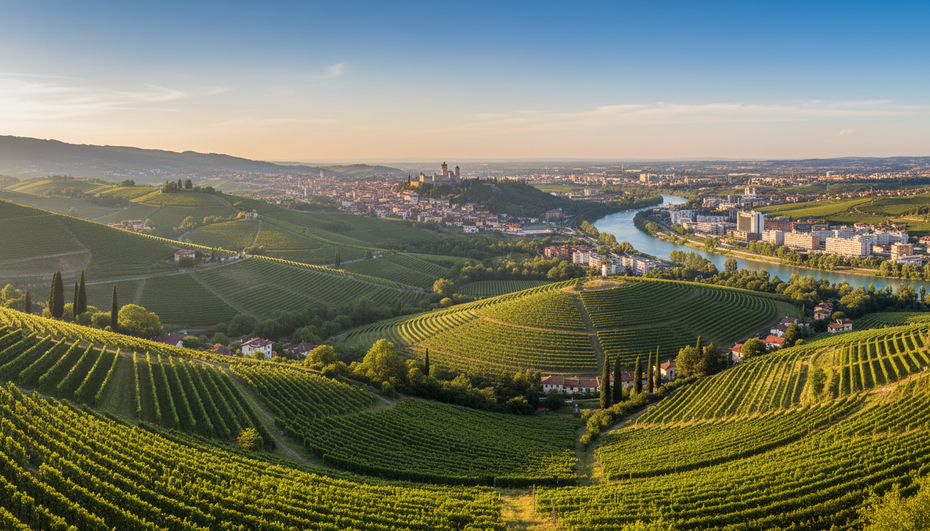 Isonzo Valley landscape