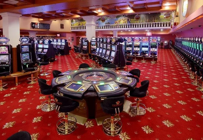 Gaming floor at Casino Venko